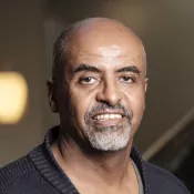 Portrait of Mesfin Araya. Photo.